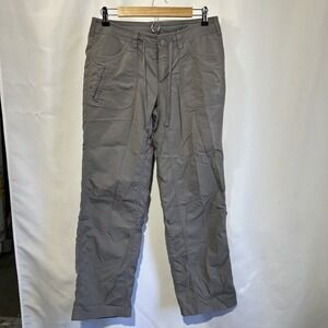 The North Face Nylon Outdoor Hiking Pants Women's Size 6 Gray